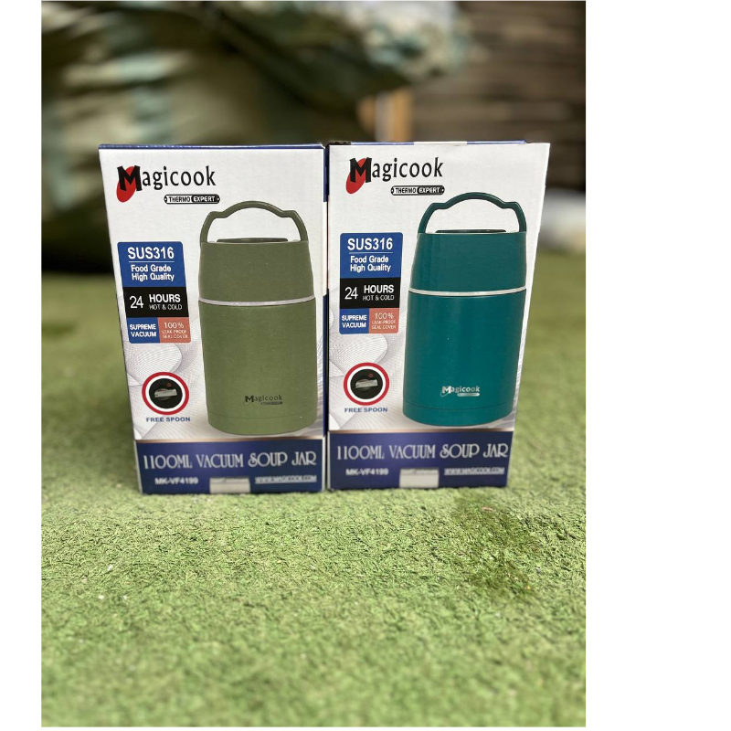 Mkvf4199....1100ml Magic Cook Food Flask