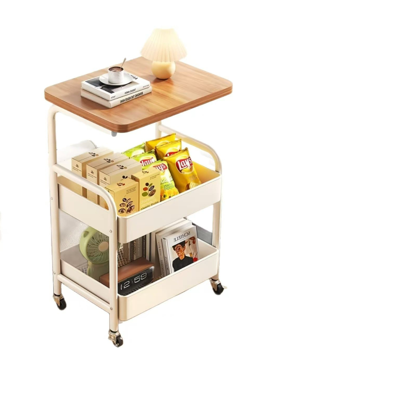 Multifunctional Storage Rack With Table Top