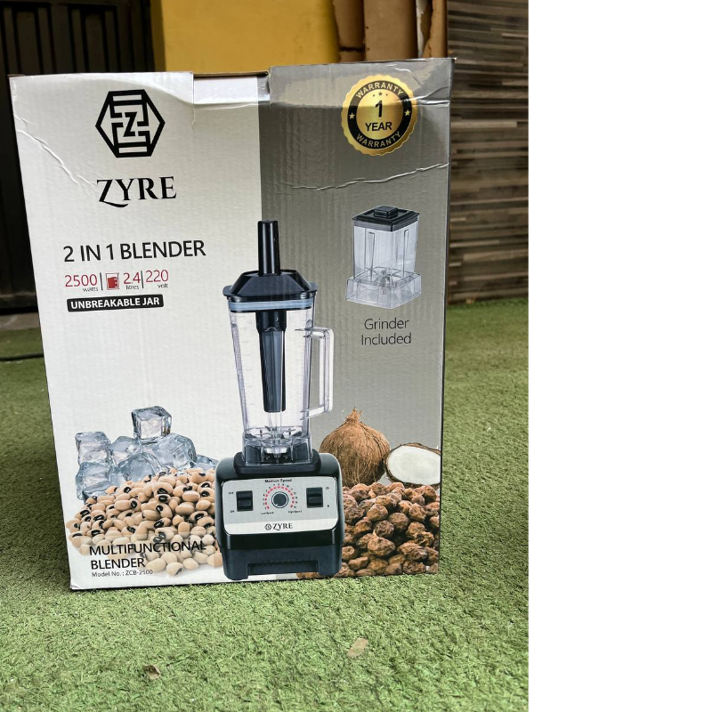 Zyre 2500watt 2in1 Blender