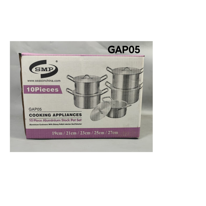Gap05 Smp 10pcs Aluminium Pot
