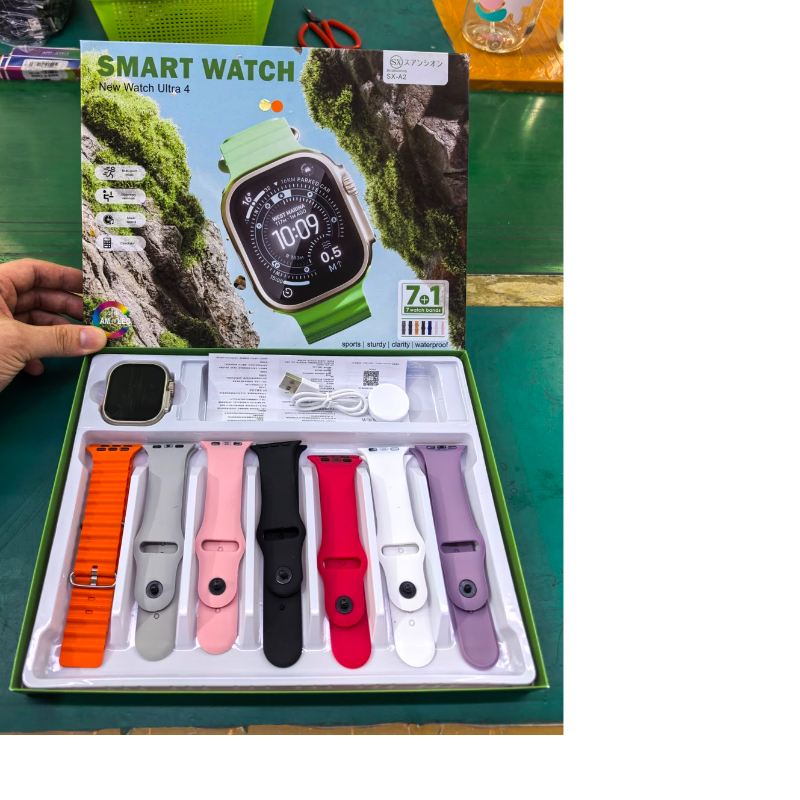 Sxa2 7in1 Ultra 4 Smart Watch