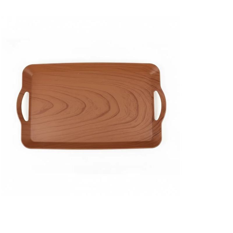 Medium Marble Design Tray With Handle