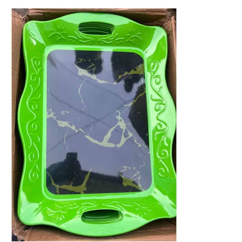 Big Rectangle Marble Tray