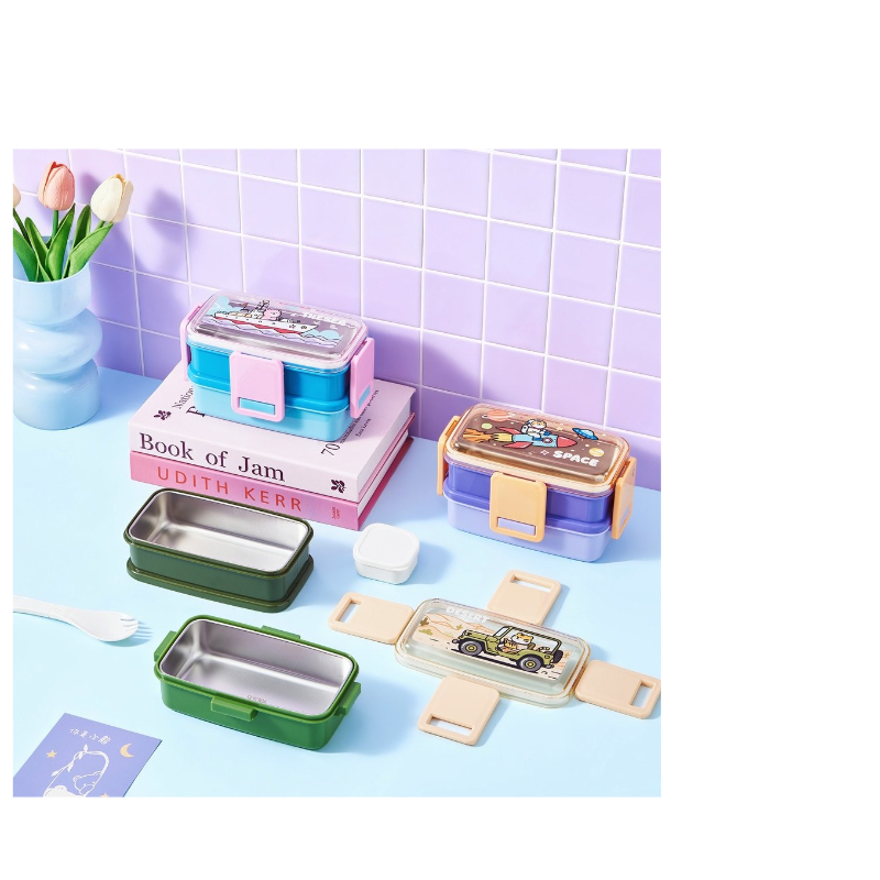 Space 2step Insulated Lunch Box