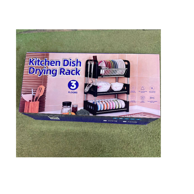 3 Layers Quality Kitchen Dish Rack