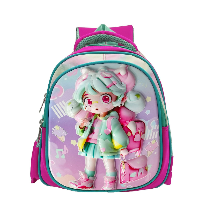 Character 3zip School Bag