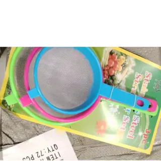 3in1 Plastic Strainer
