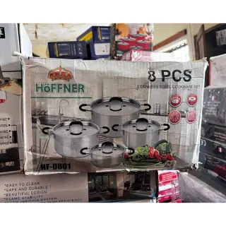 Hf0801...8pcs High Quality Aluminium Pot