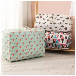 Stripe Portable Travelling Bag
