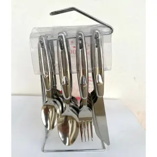 Adonis Silver 24pcs Cutlery Set