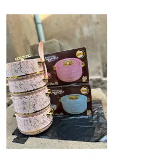 4pcs Suhana Marble Wood Insulated Bowl