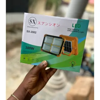 Sx2002….300watt Lightening With Solar Panel