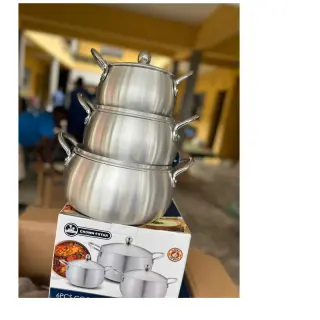 Mc889…masterchef 6pcs Aluminum Pot