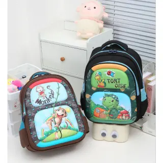 Monkey Blast Off Toddlers School Bag