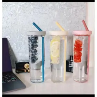 Straw Cup With Fruit Filter