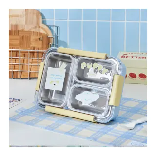 Puppy 3 Partition Lunch Box