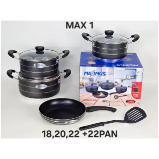 Maximus 18to22cm Nonstick Pot Max1