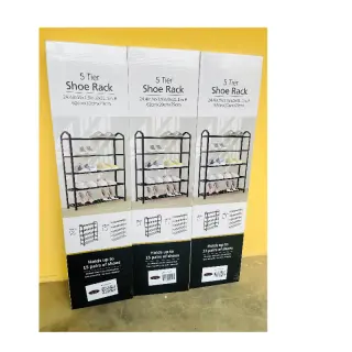 Dz82...5 Tier Quality Shoe Rack