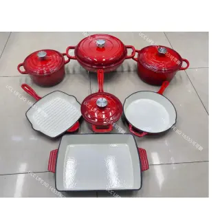 Ucc 11pcs Cast Iron Quality Pot