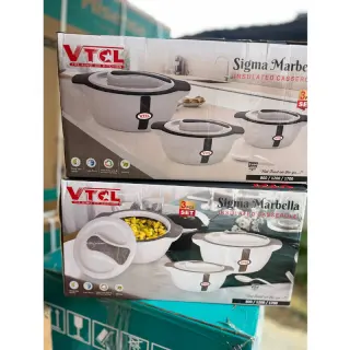 Vtcl 3pcs Sigma Mabella Insulated Bowl