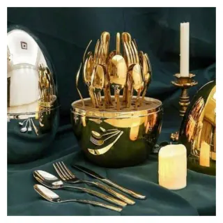 Egg Shape Cutlery Set