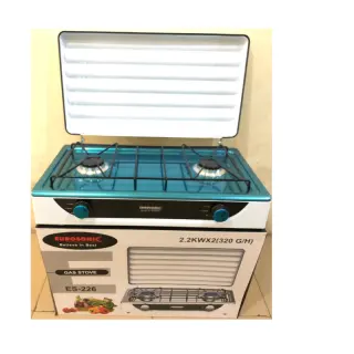 Es226...eurosonic 2 Face Table Gas With Cover