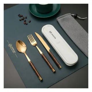By 3 Kiddies Gold Spoon Set