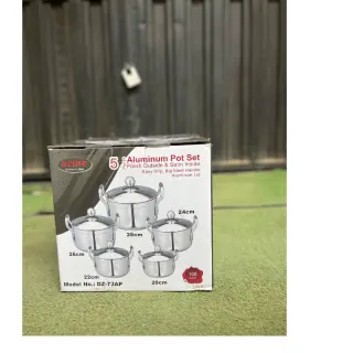 Dz73.....dzire 10pcs Aluminium Pot