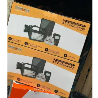 Sp10-20 Saroda 3.7v Power Station With Solar Panel And 3 Bulbs