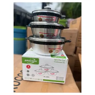 Dp03 Brocook 6pcs Granite Pot