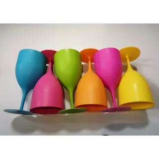6pcs Plastic Wine Cup