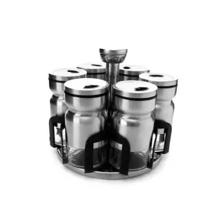Stainless Steel Rotating Spice Rack
