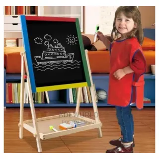 Kiddies Standing Black/ White Writing Board