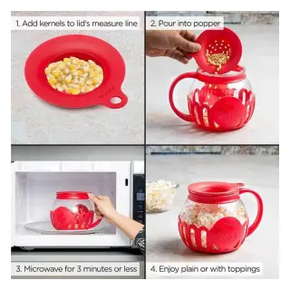 Microwavable Popcorn Maker