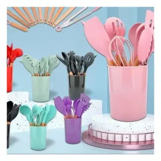 12pcs Silicon Spoon