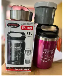 Es780…..1.3l Food Flask With 2 Inner
