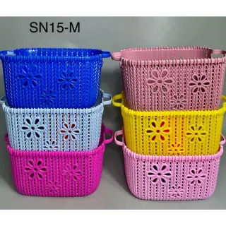 Medium Wooven Basket/6pcs