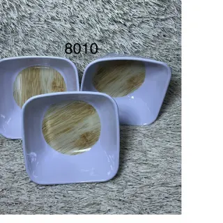 8010 Square Plate/6pcs