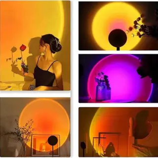 Usb Sunset Lamp Projector