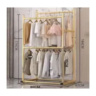 Gold Design Shoe Rack