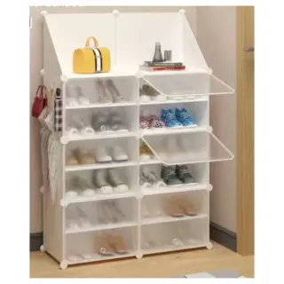 8cube Quality Shoe Rack With Open Up