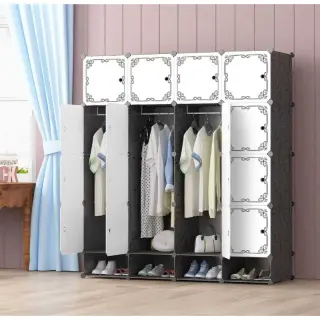 10cube Quality Wardrobe With Shoe Rack