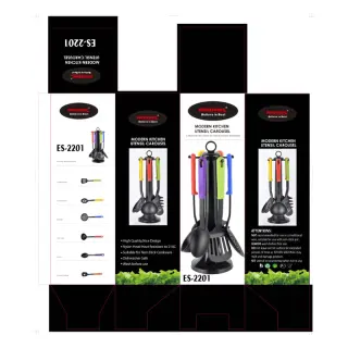 Es2201...modern Nonstick Spoon Set