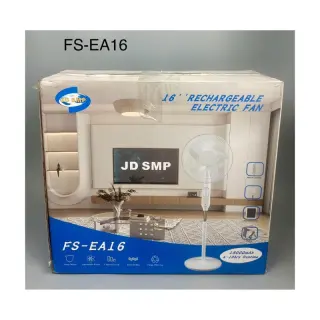 Smp 16 Inches Rechargeable Standing Fan 
