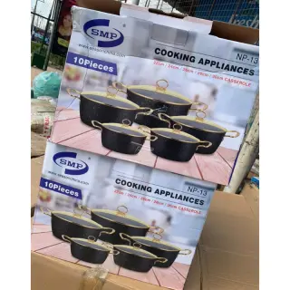 Smp 10pcs Np13 Granite Pot