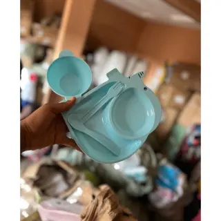 5pcs Plastic Children Tableware Set