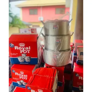 Royal 3d Aluminium Pot