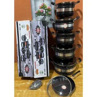 Hf1206...12pcs Nonstick Pot