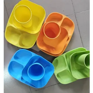 3in1 Divided Plate Set