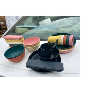 48pcs Complete Plastic Dinner Set
